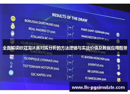 全面解读欧冠淘汰赛对阵分析的方法逻辑与实战价值及数据应用前景 全面解读欧冠淘汰赛对阵分析的方法逻辑与实战价值及数据应用前景